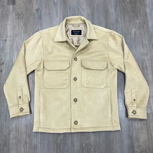 Abercrombie and Fitch Jacket Vegan Suede